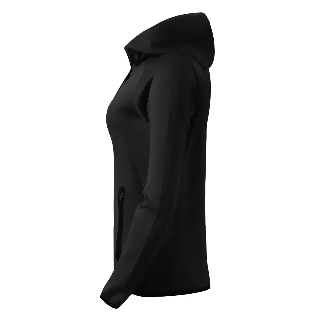 COOPER LADY, ženska dukserica sa kapuljačom, 280 g/m2, crna