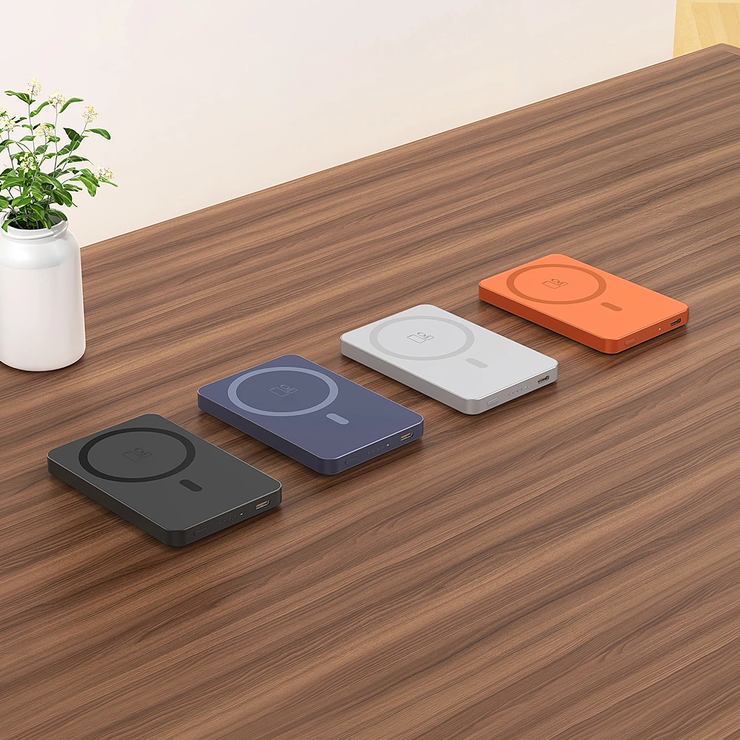 JOIN PD, pomoćna baterija 5.000 mah, 15 w, sa magnetom, srebrni