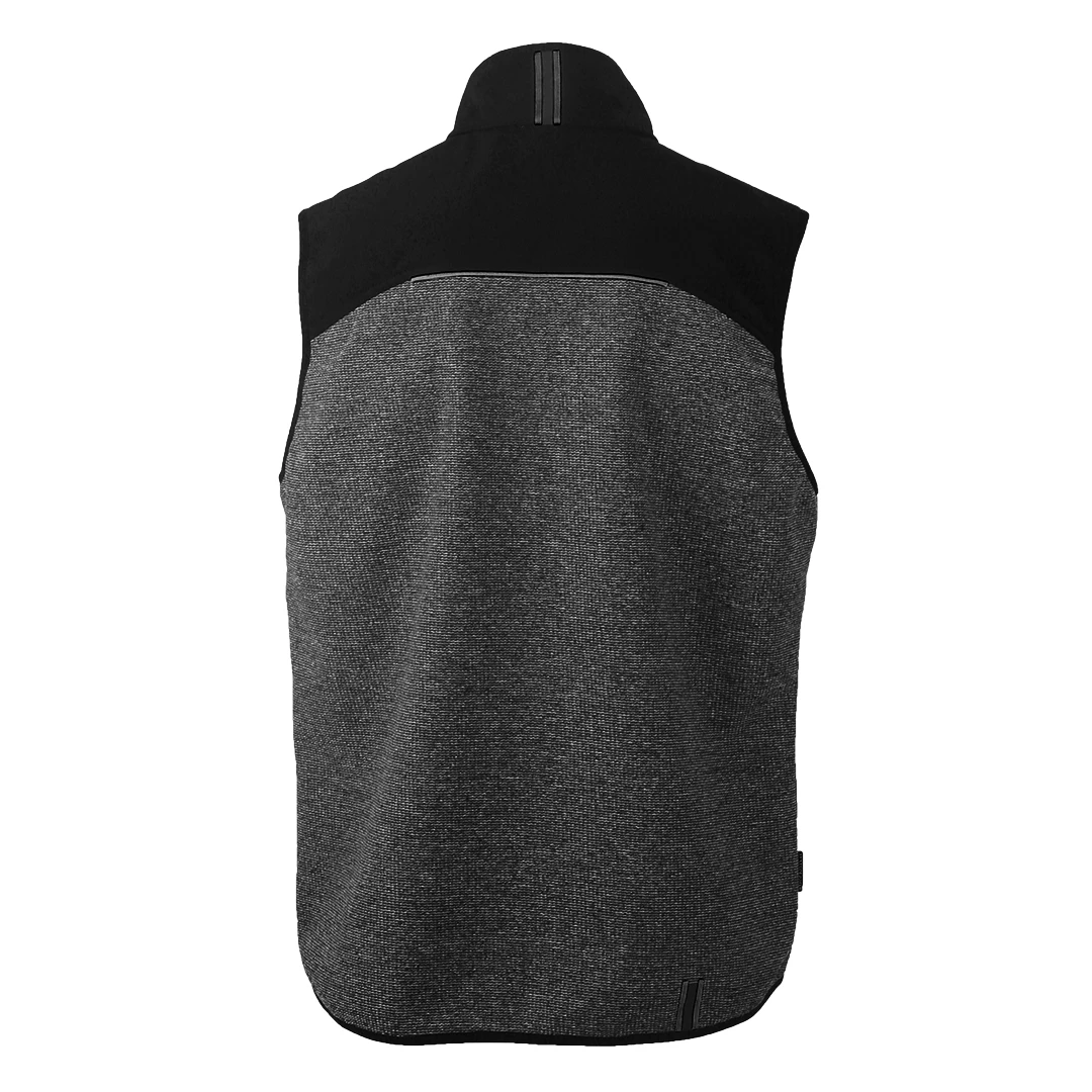 PANTHER GREY VEST, softshell prsluk, crni