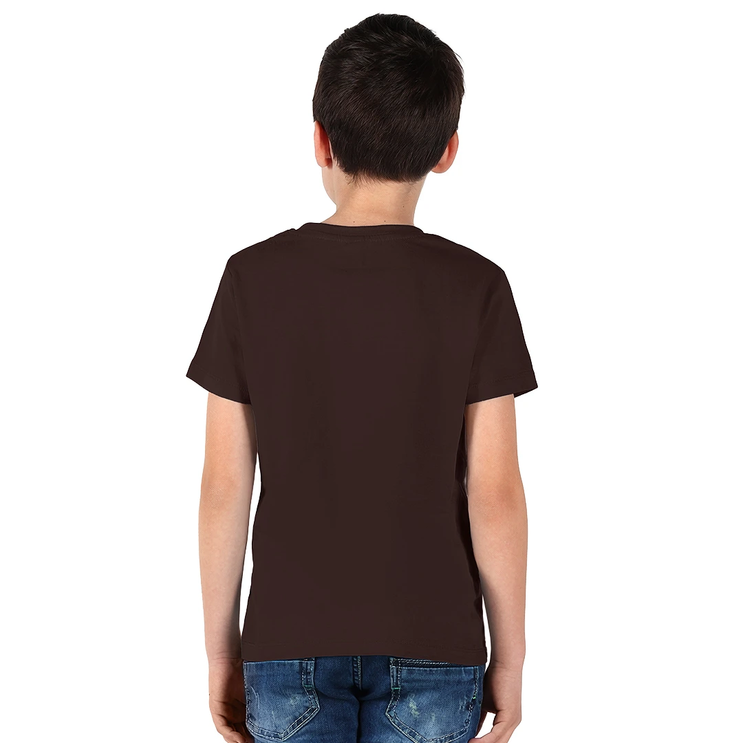 MASTER KID, dečja pamučna majica, 150 g/m2, braon