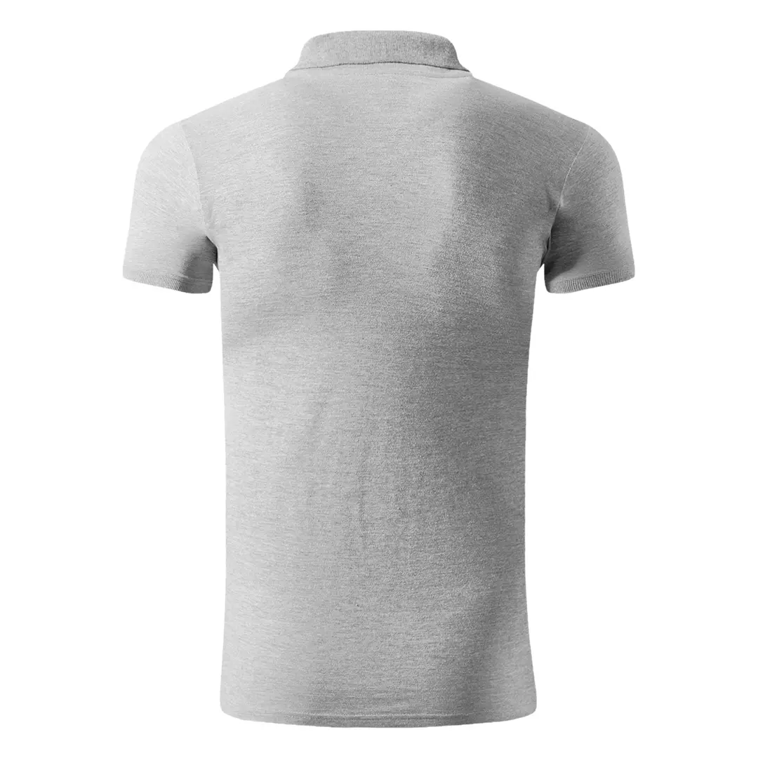 AZZURRO II, polo majica, 180 g/m2, pepeljasta