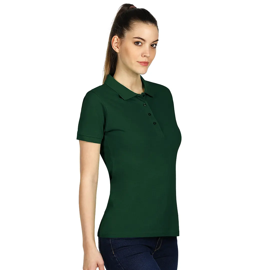 SUNNY, ženska polo majica, 180 g/m2, tamno zelena
