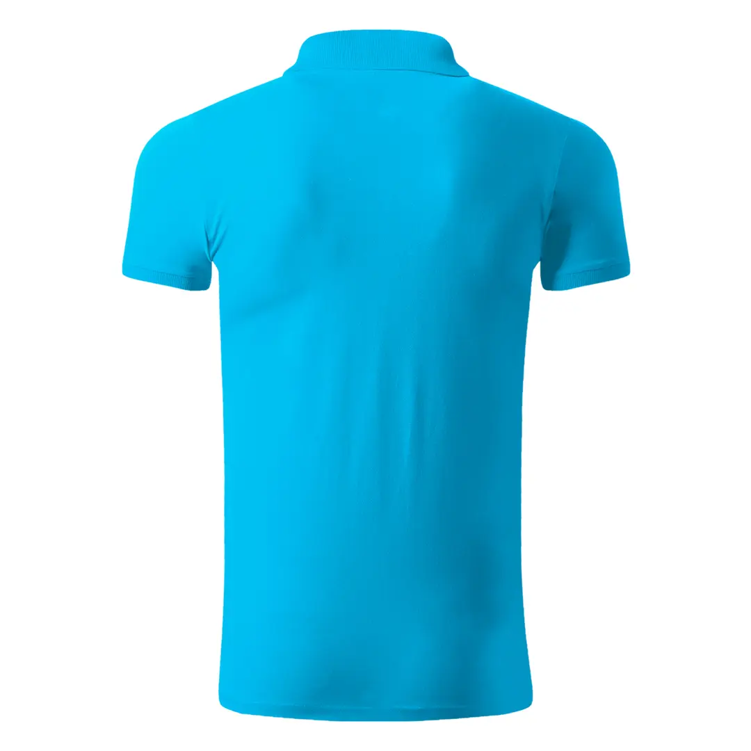 AZZURRO II, polo majica, 180 g/m2, tirkizno plava