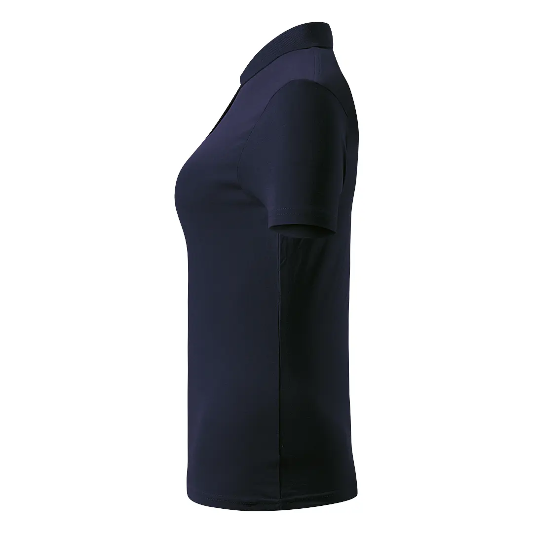 UNA, ženska polo majica, 180 g/m2, plava