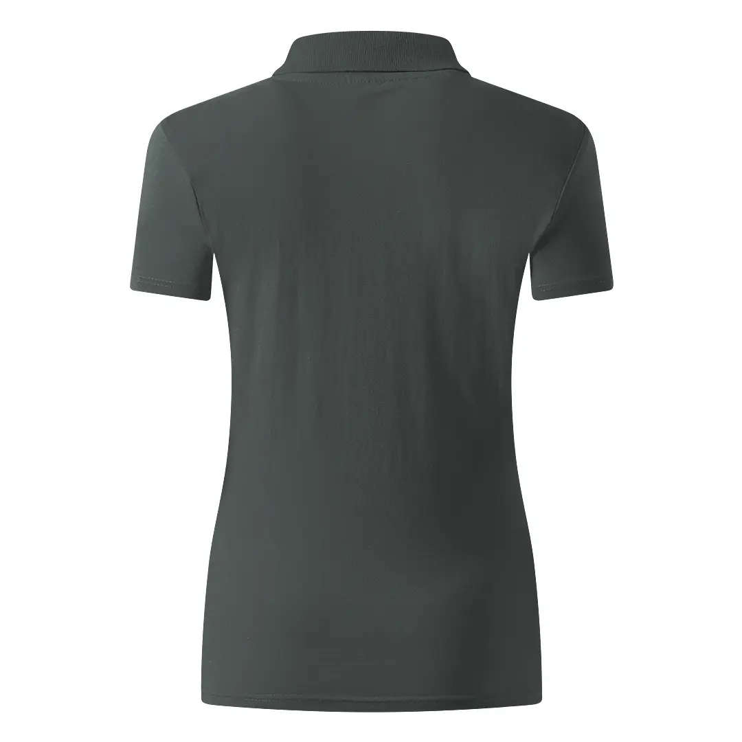 UNA, ženska polo majica, 180 g/m2, tamno siva