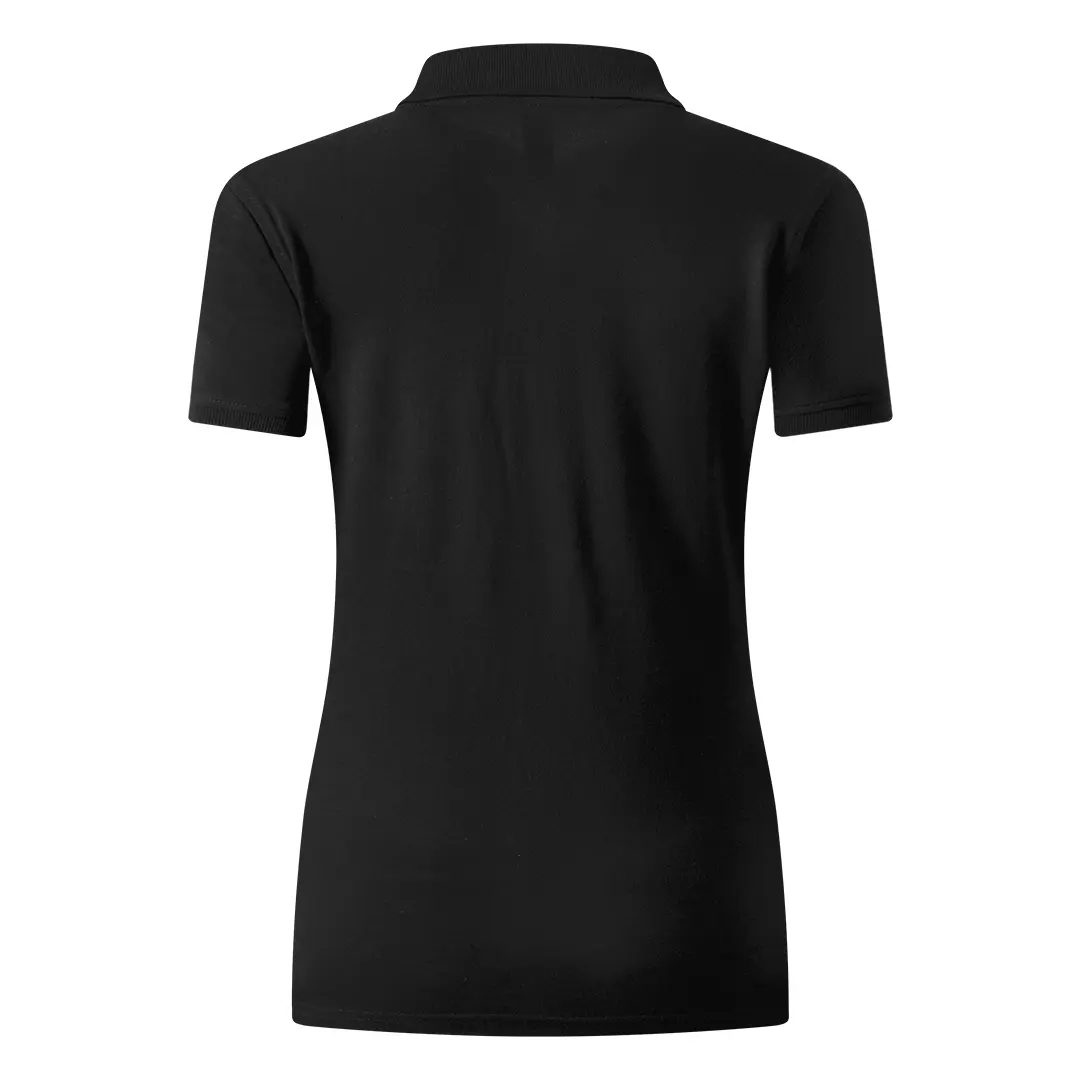 TOP GUN LADY, ženska polo majica, 210 g/m2, crna