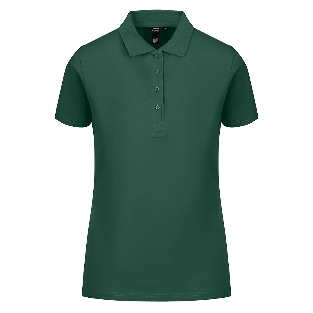PREMIUM POLO LADY, ženska polo majica, 180 g/m2, tamno zelena