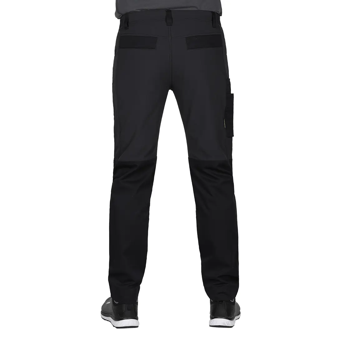 ROVER, servisne radne pantalone sa elastinom, crne