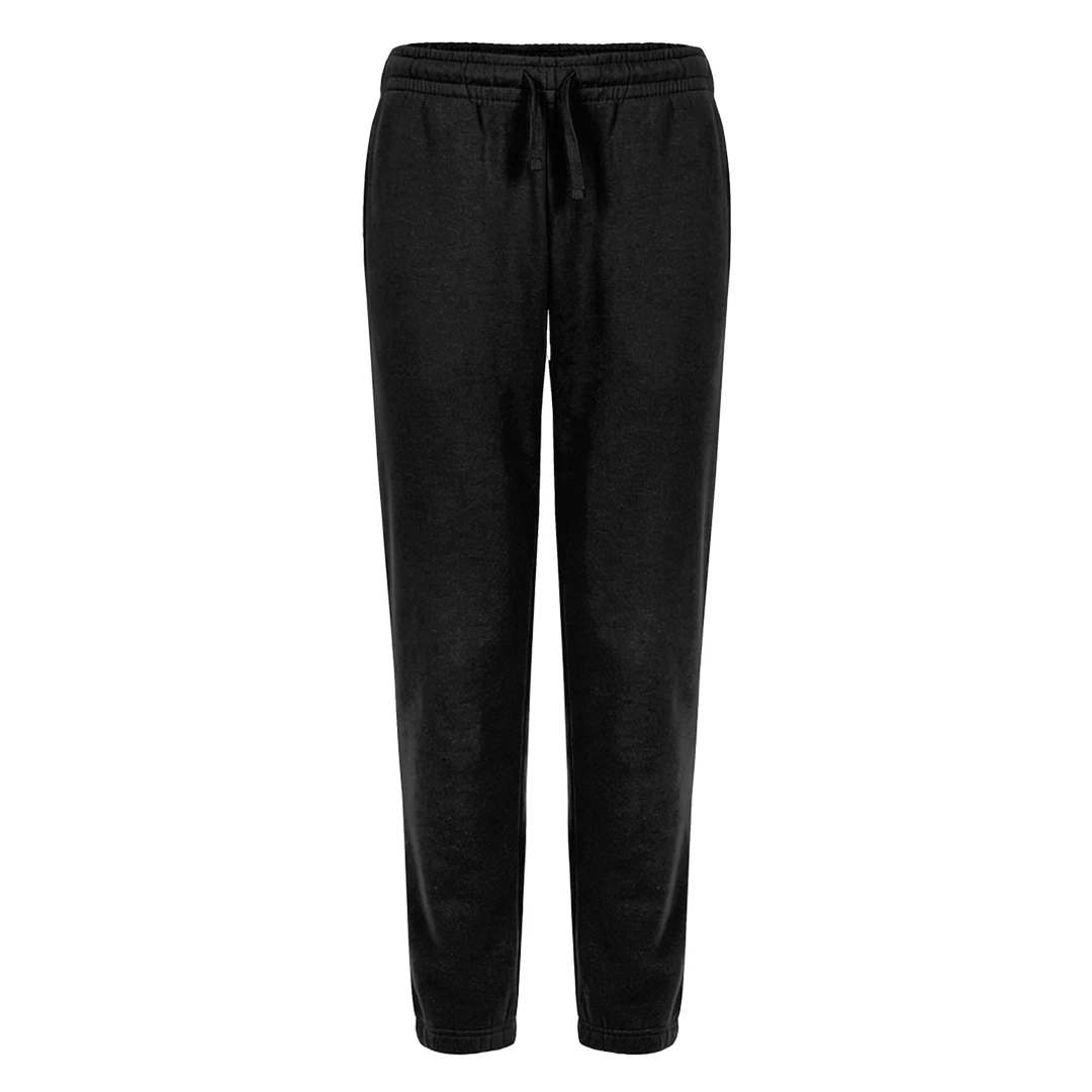 TERRY TRACK, unisex donji deo trenerke, 280 g/m2, crna