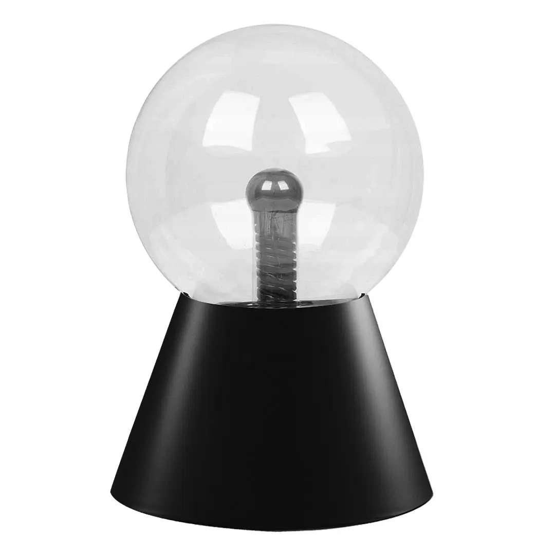 HYPERNOVA, magična plazma sfera lampa, crna