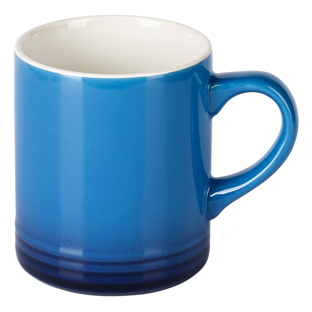 EUREKA, keramička šolja, 330 ml, tirkizno plava