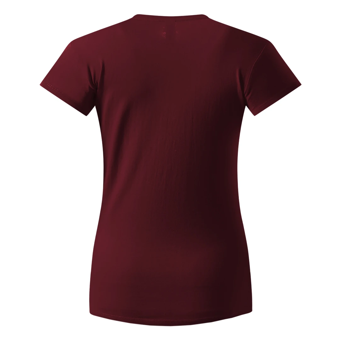MASTER LADY, ženska pamučna majica, 150g/m2, bordo