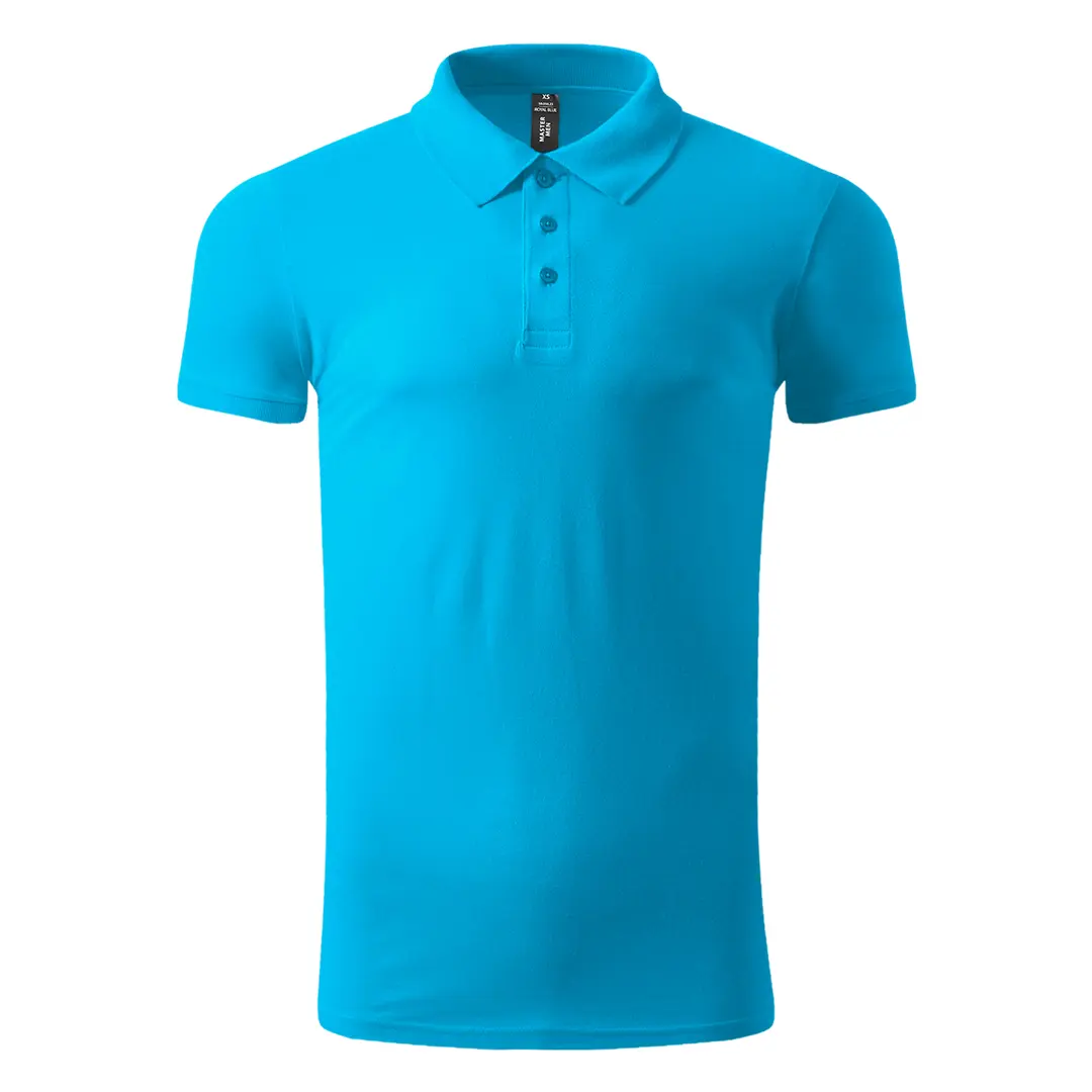 AZZURRO II, polo majica, 180 g/m2, tirkizno plava