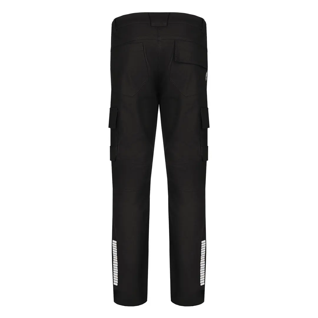 FORCE PANTS, radne pantalone sa elastinom, tamno sive