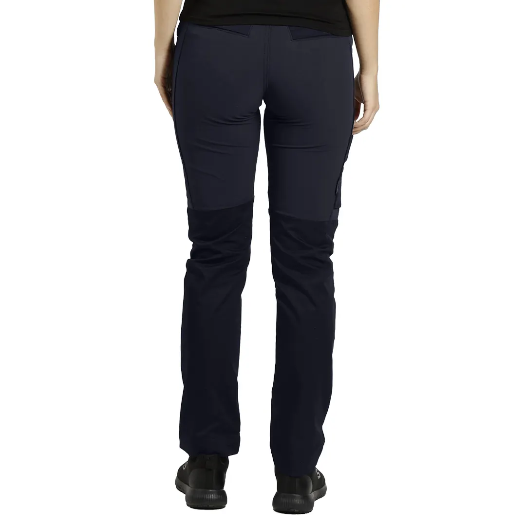 ROVER WOMEN S, ženske servisne radne pantalone sa elastinom, plavi