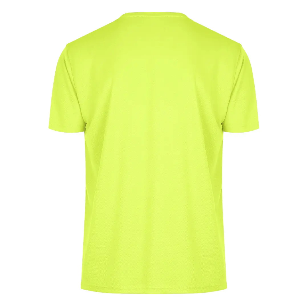 CROSSFIT, sportska majica kratkih rukava, 130 g/m2, neon žuta