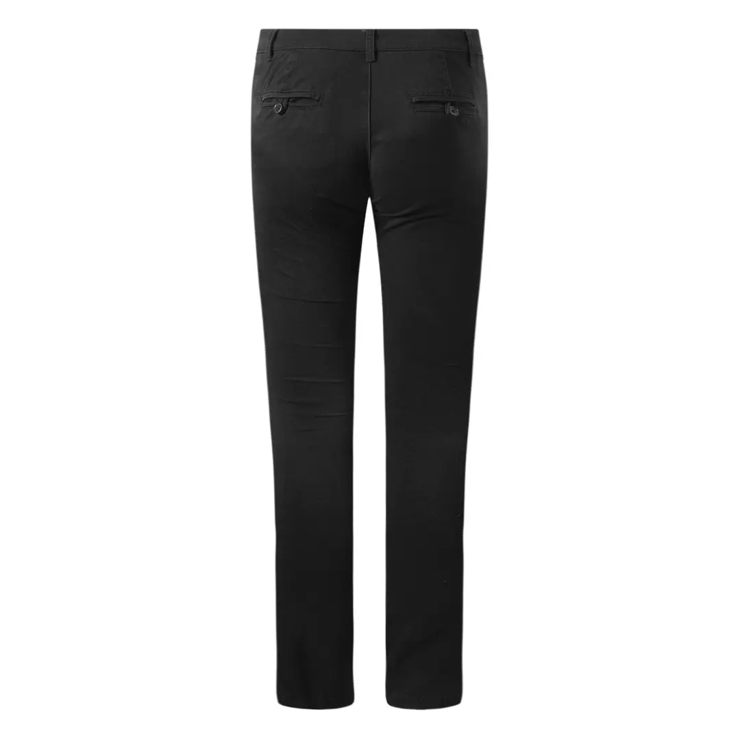 CHINO LADY, ženske pantalone, crne