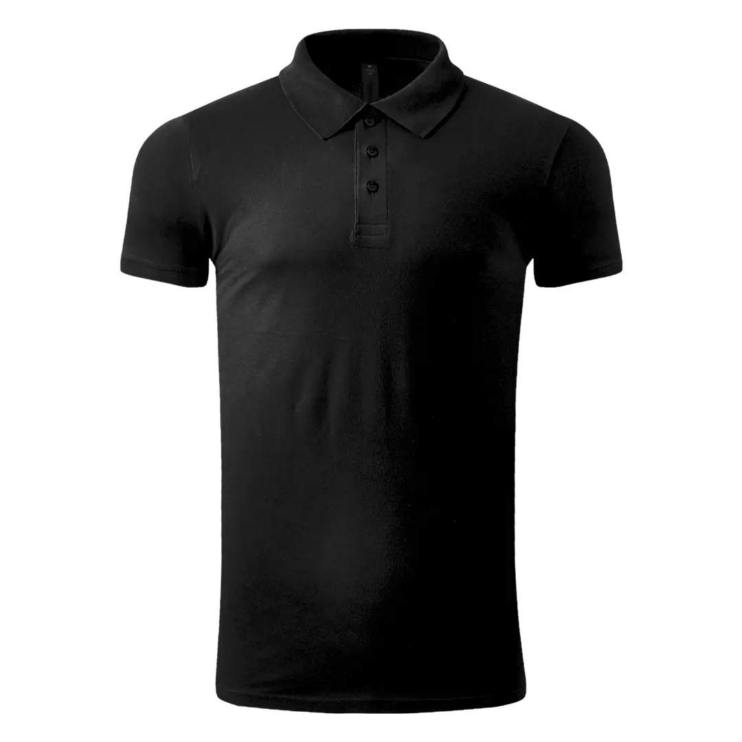 AZZURRO II, polo majica, 180 g/m2, crna