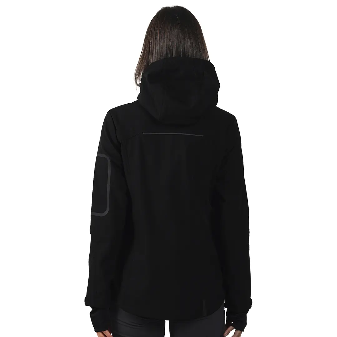 PANTHER THERMO WOMEN, ženska softshell jakna sa ugrađenim grejačima, crna