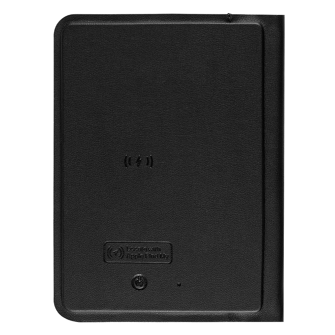 PASSPORT FINDER, find my futrola za pasoš sa funkcijom lociranja, crna