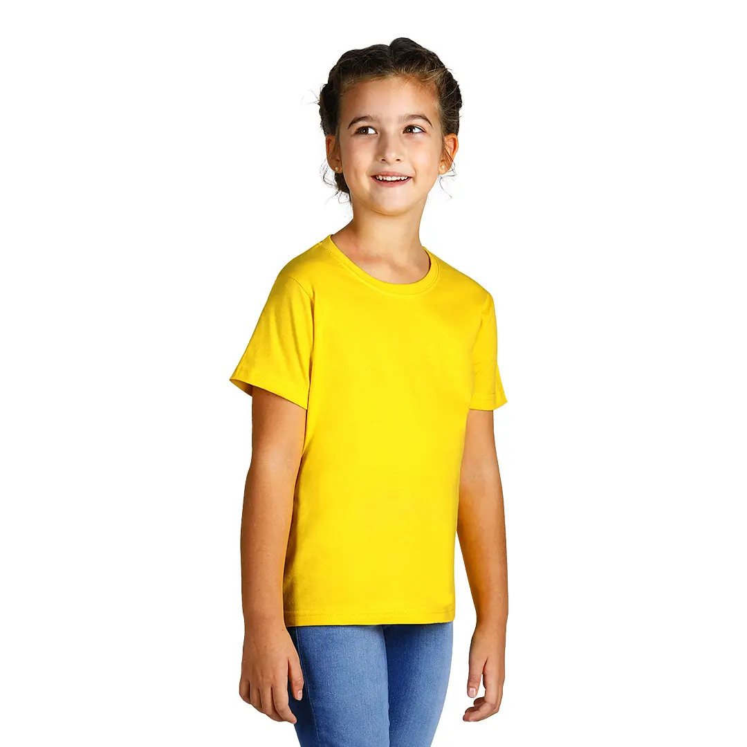 MASTER KID, dečja pamučna majica, 150 g/m2, žuta