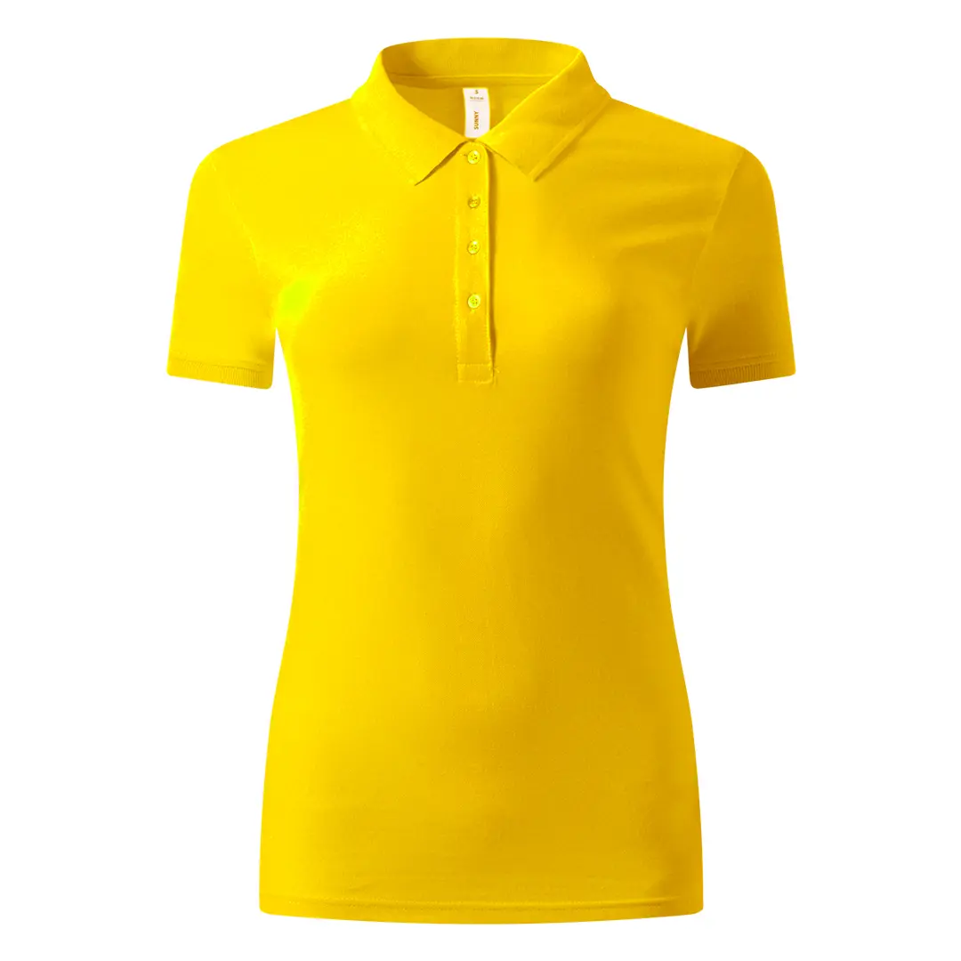 SUNNY, ženska polo majica, 180 g/m2, žuta
