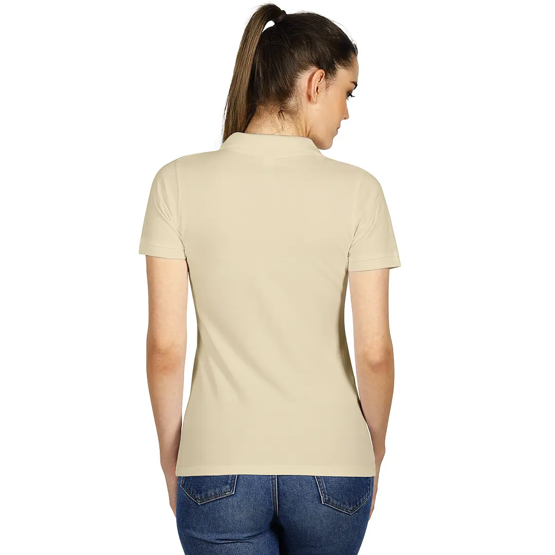 SUNNY, ženska polo majica, 180 g/m2, bež