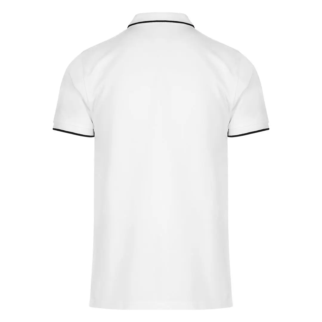 ATLANTIC, polo majica, 190 g/m2, bela