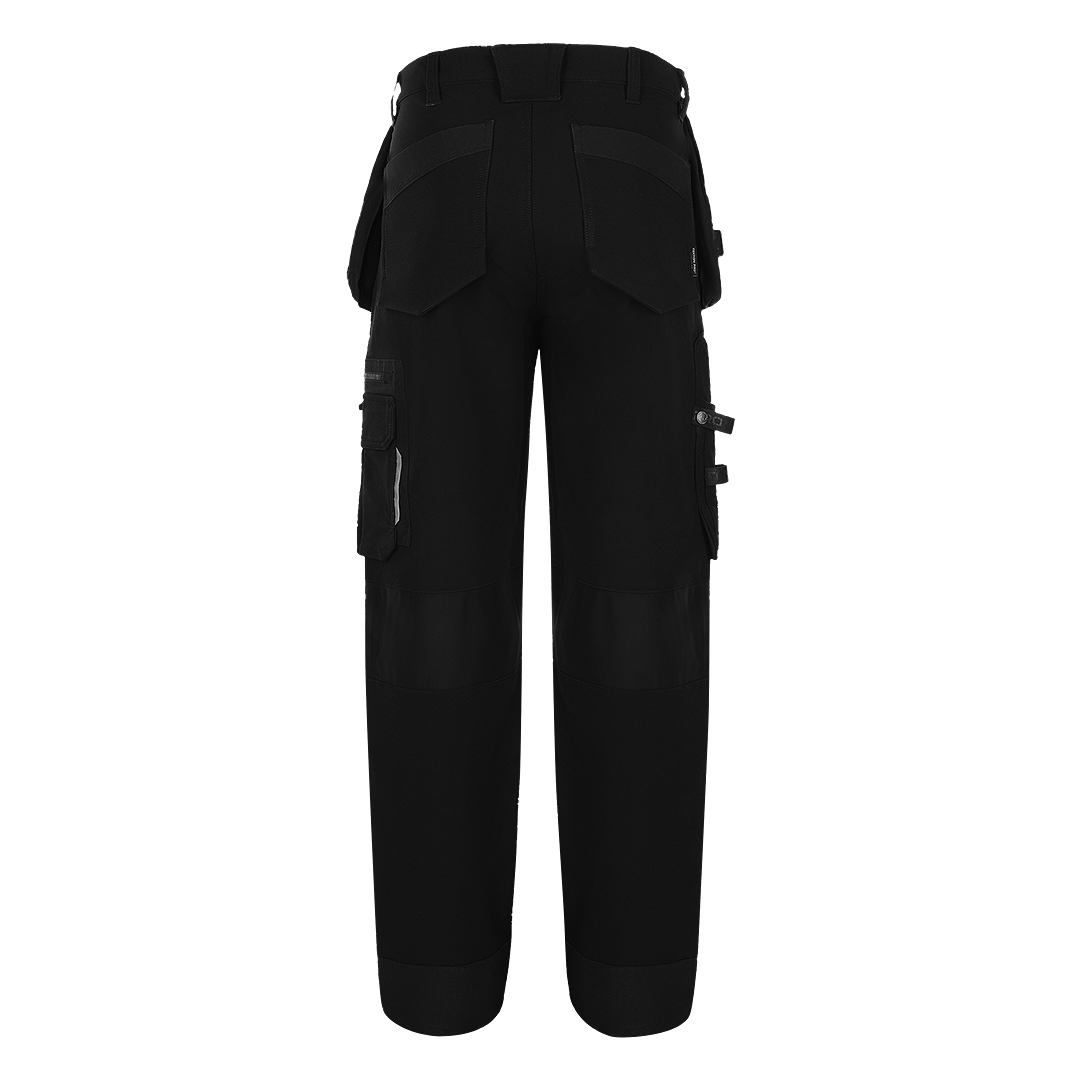 PERFORMANCE PLUS, radne pantalone sa elastinom, crne