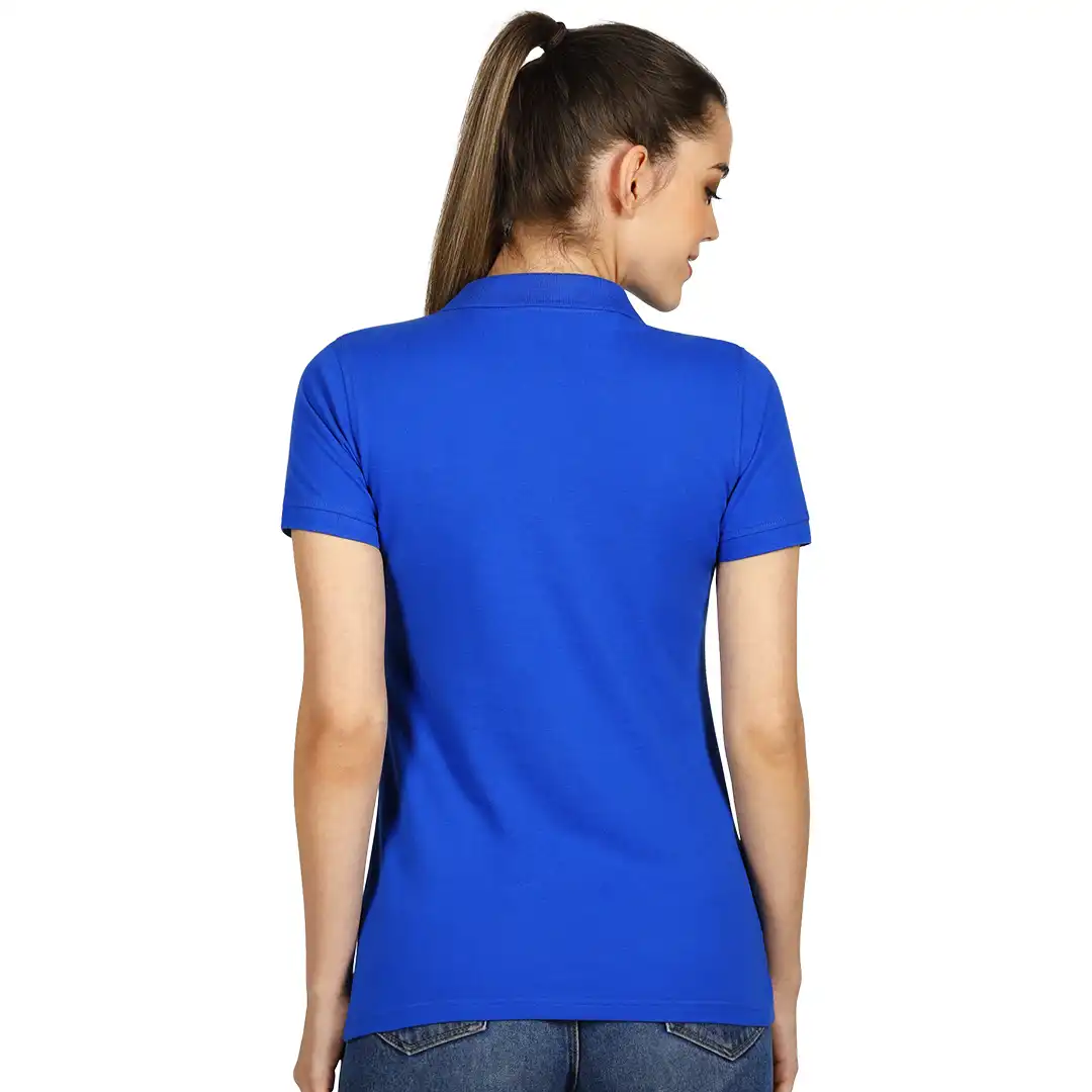 TOP GUN LADY, ženska polo majica, 210 g/m2, rojal plava