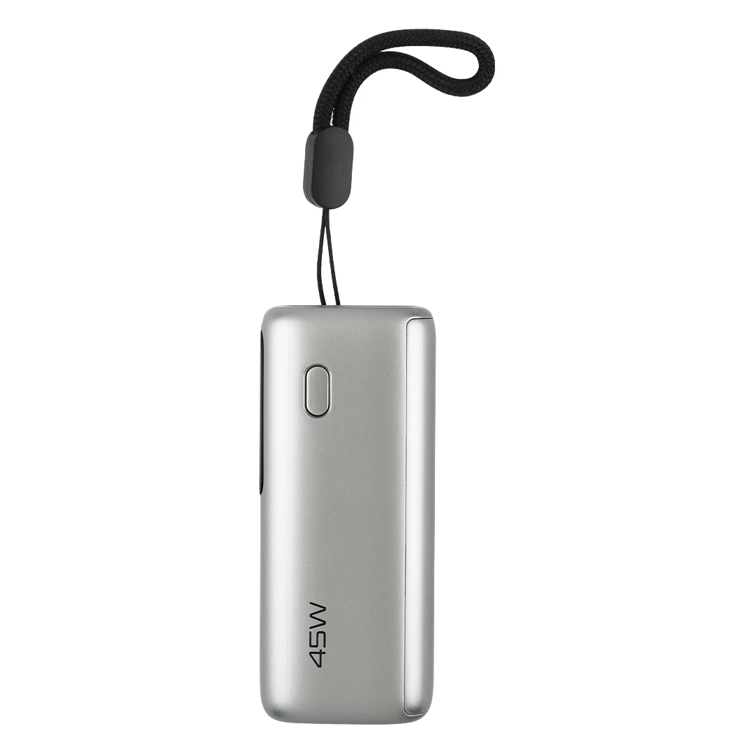NEXUS 10PD 45W, pomoćna baterija, 10.000 mah, 45 w, srebrni