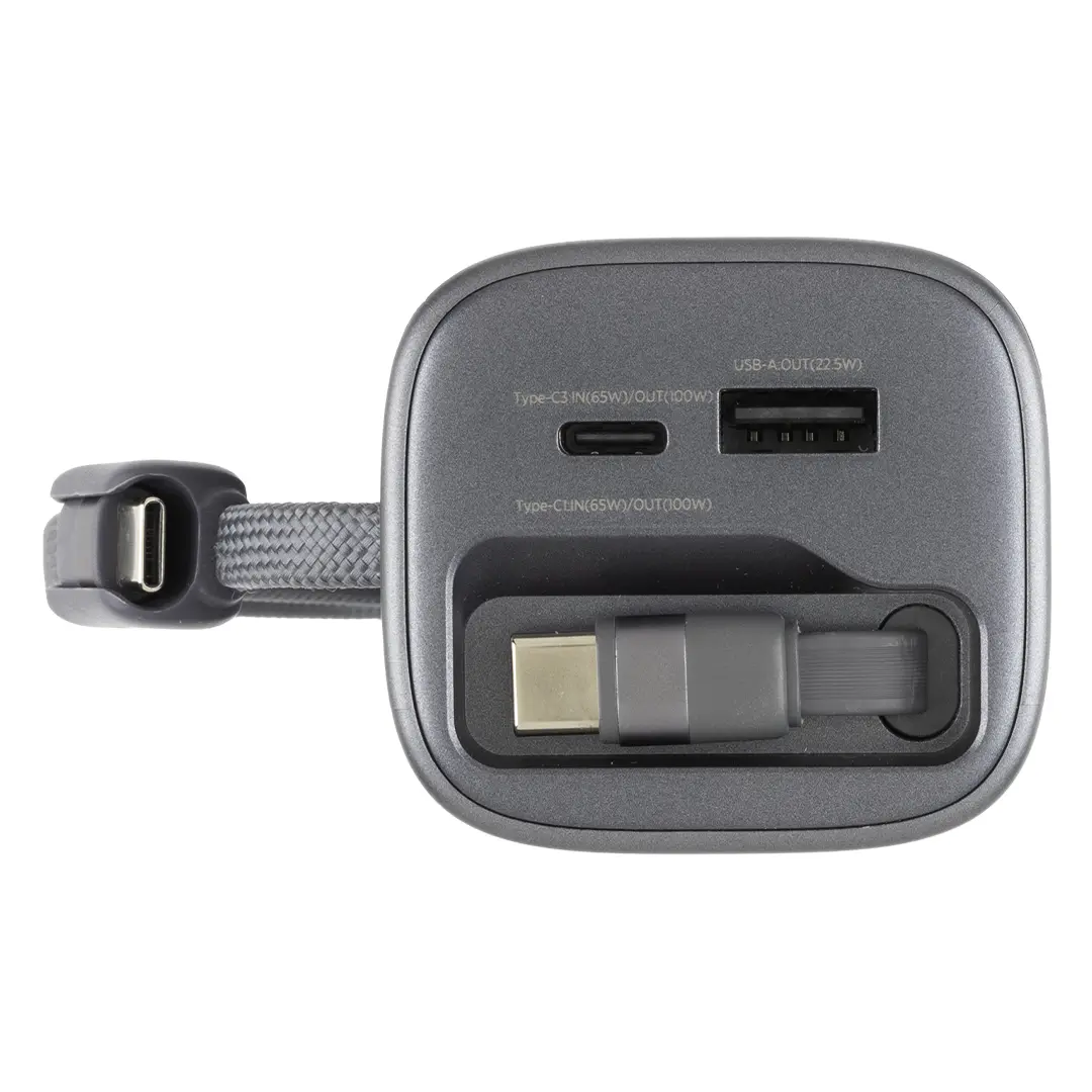 NEXUS 20PD 165W, pomoćna baterija, 20.000 mah, 165 w, tamno sivi