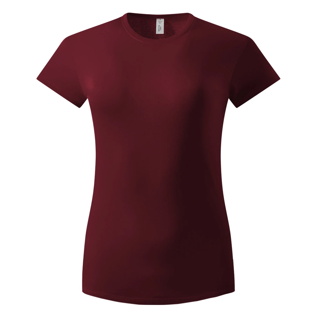 MASTER LADY, ženska pamučna majica, 150g/m2, bordo