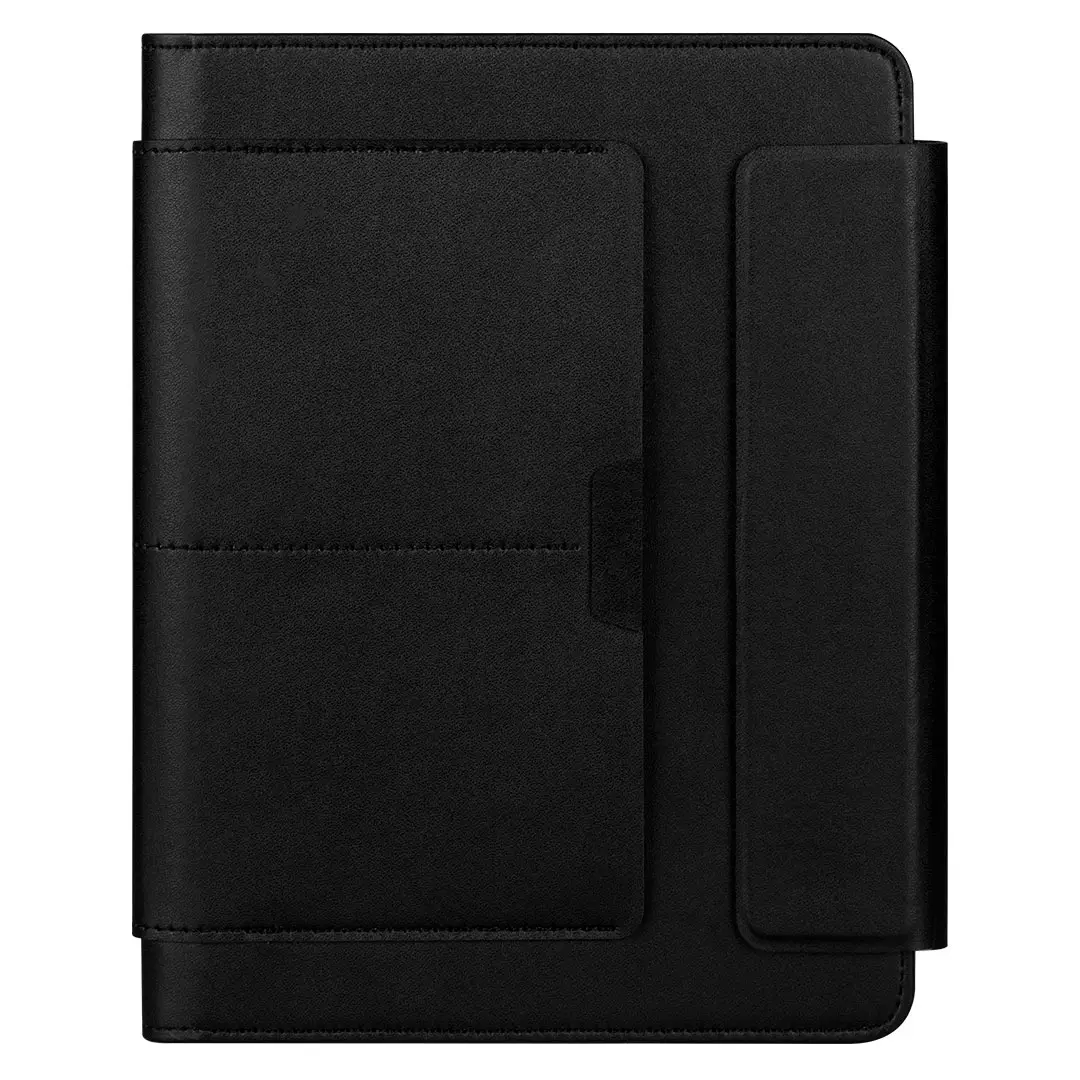 ALCANTARA, portfolio sa notesom a5 u poklon kutiji, crni