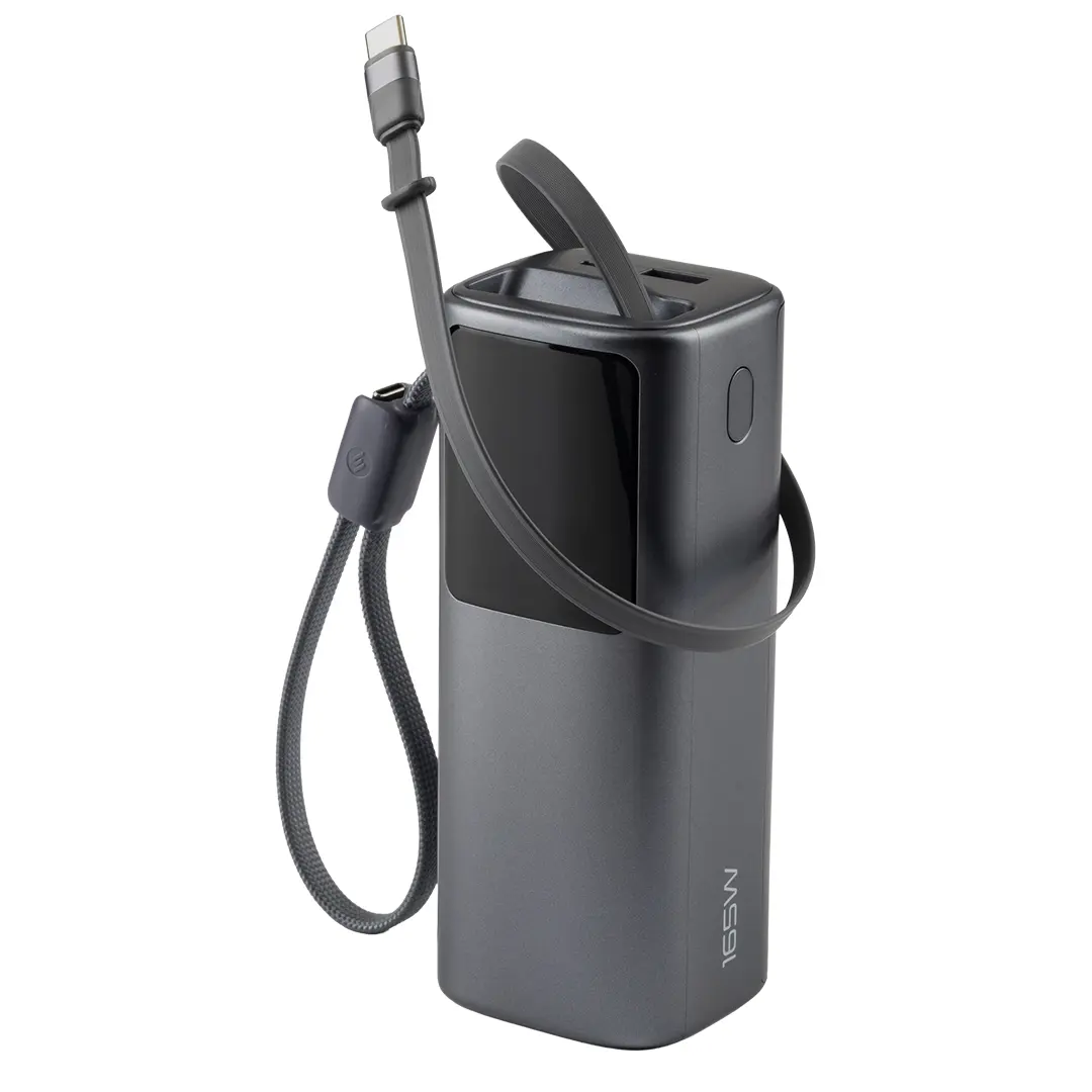 NEXUS 20PD 165W, pomoćna baterija, 20.000 mah, 165 w, tamno sivi