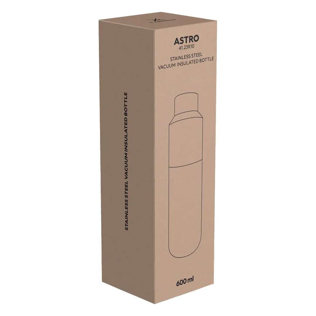 ASTRO, termos, 600 ml, crni