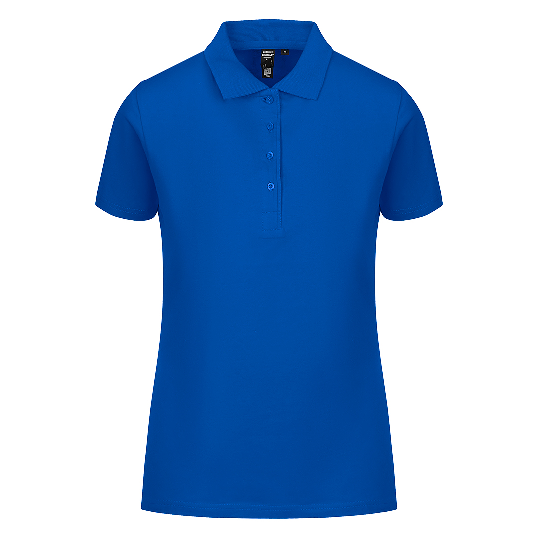 PREMIUM POLO LADY, ženska polo majica, 180 g/m2, rojal plava