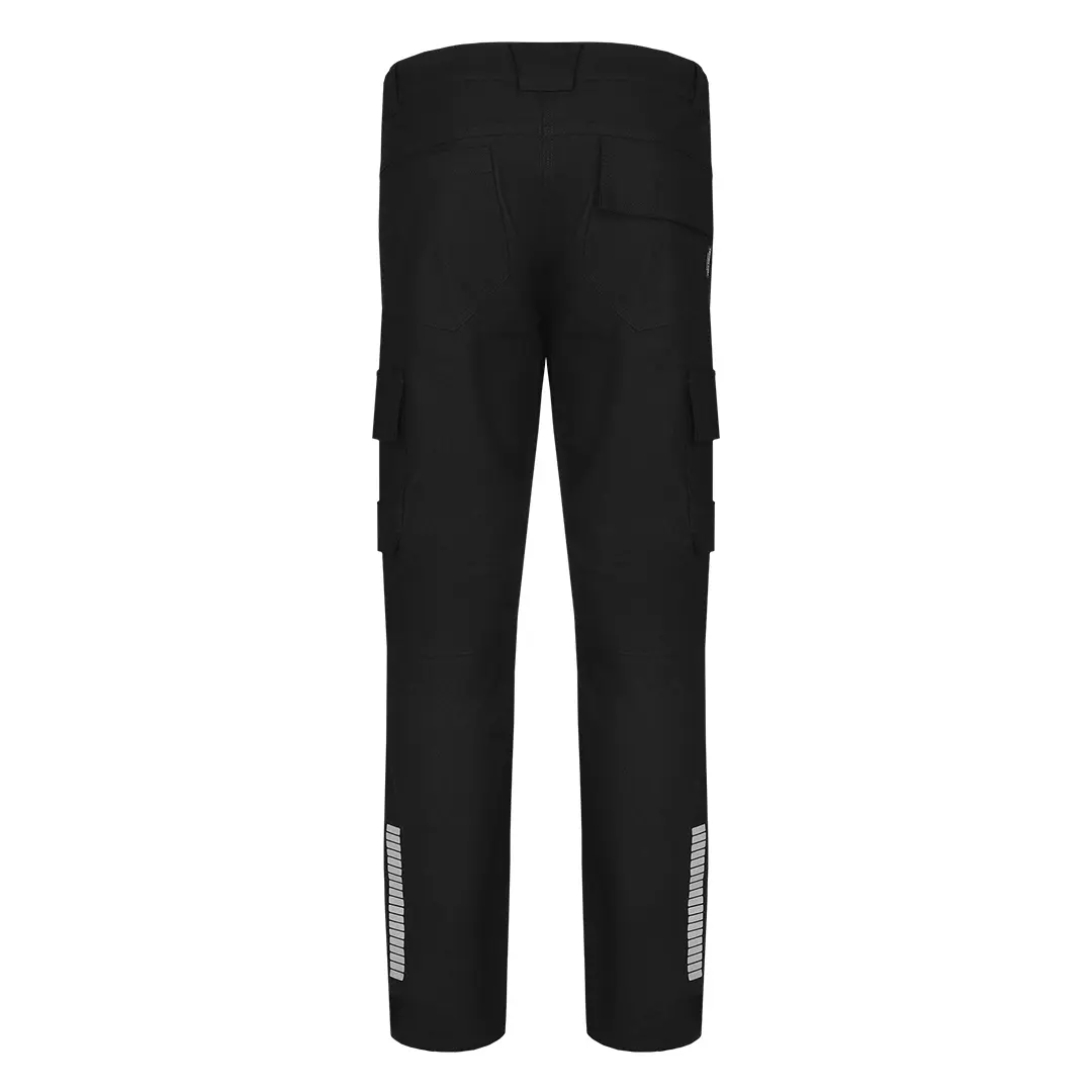 FORCE PANTS, radne pantalone sa elastinom, crne