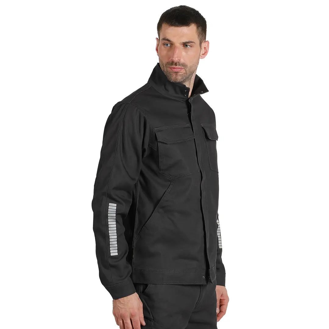 FORCE JACKET, radna bluza sa elastinom, tamno siva