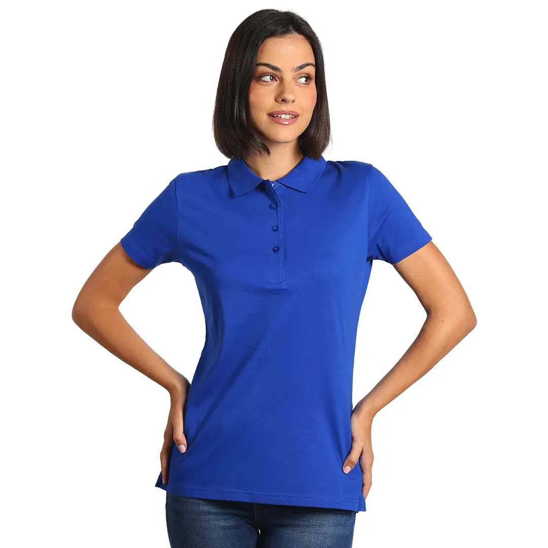 PREMIUM POLO LADY, ženska polo majica, 180 g/m2, rojal plava
