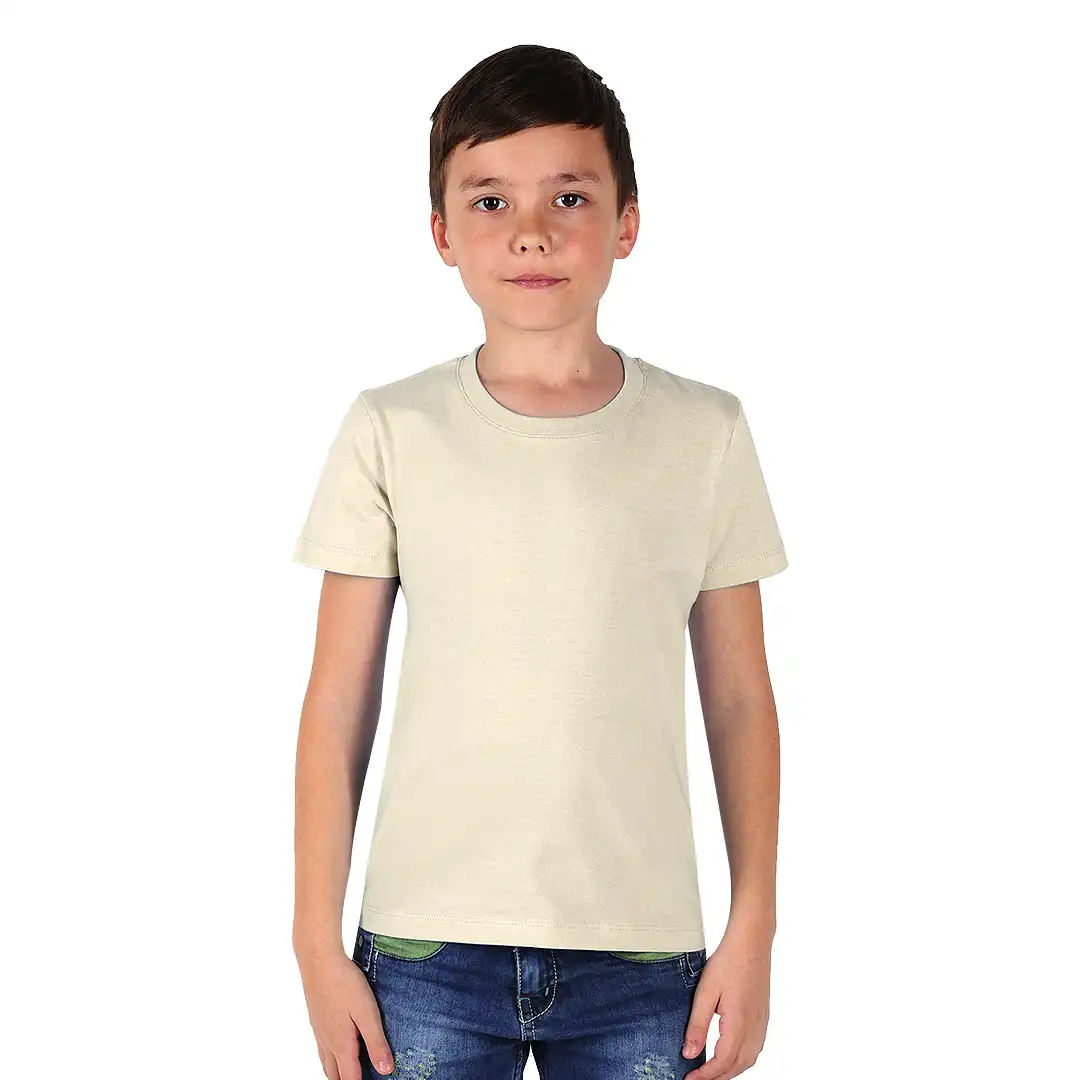 MASTER KID, dečja pamučna majica, 150 g/m2, bež