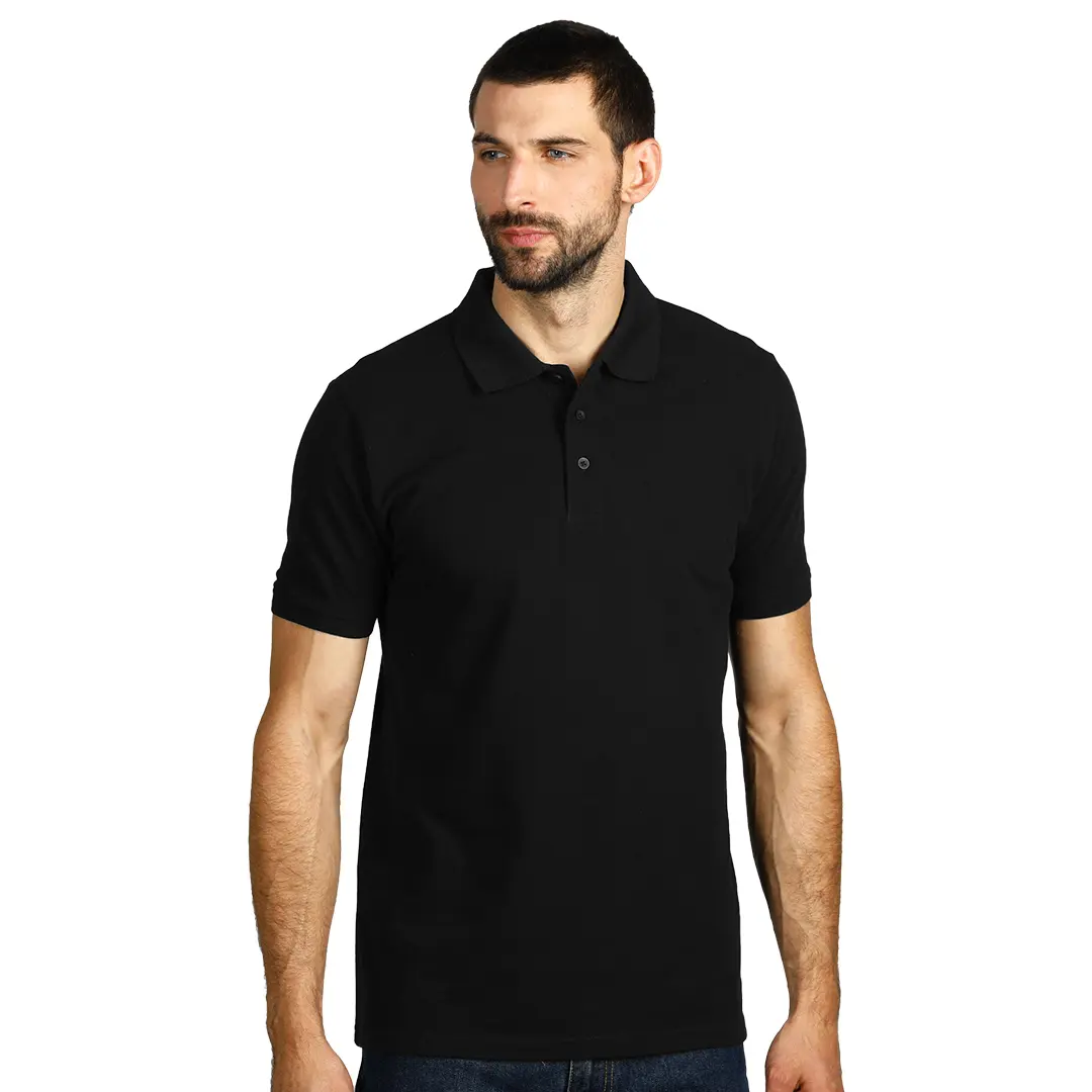 TOP GUN, polo majica, 210 g/m2, crna