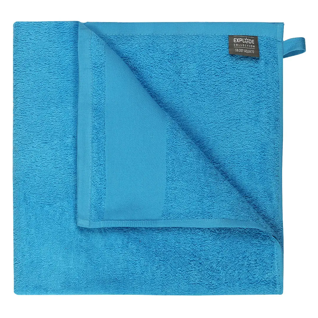 AQUA 70, peškir za tuširanje i kupanje, 380 g/m2, tirkizno plavi