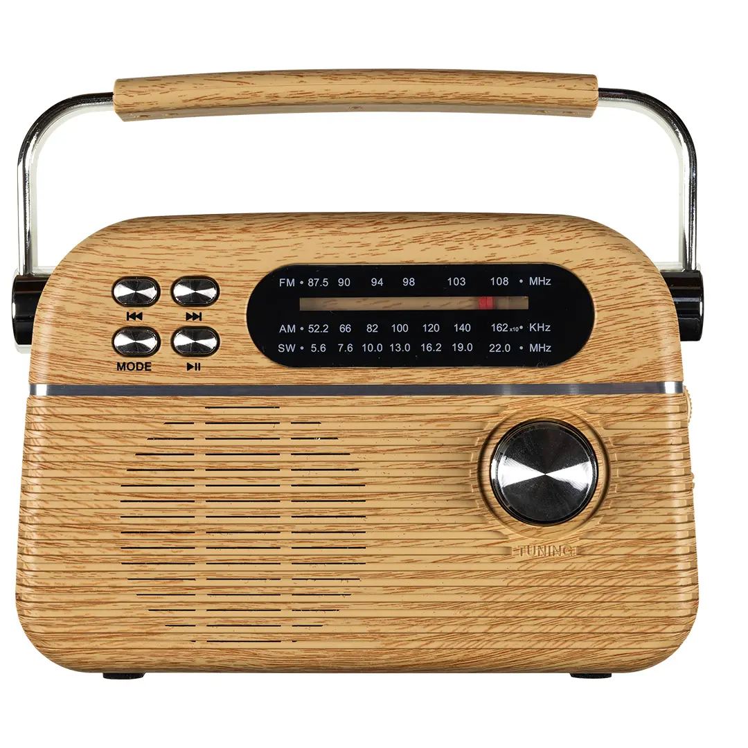 RETRO TUNE, radio i bežični zvučnik, 3w, bež