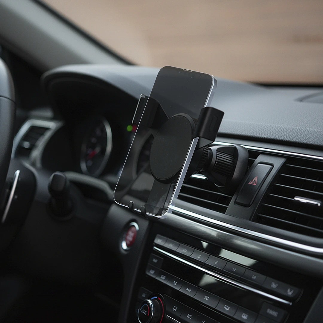 FAST, držač mobilnih telefona za automobil, crni