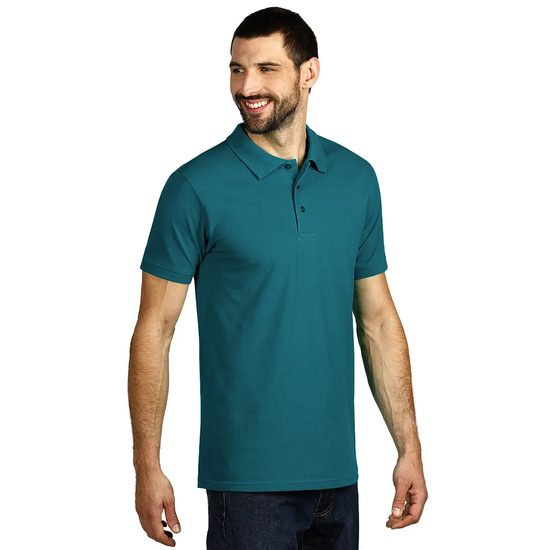 AZZURRO II, polo majica, 180 g/m2, petrol