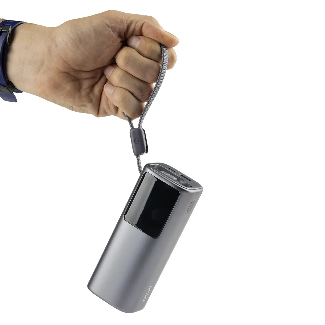NEXUS 20PD 165W, pomoćna baterija, 20.000 mah, 165 w, tamno sivi