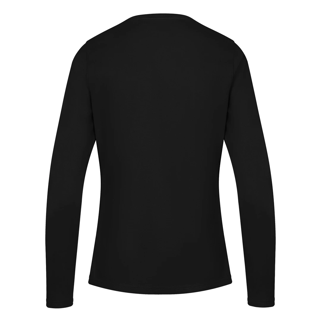 TARGET LSL LADY, ženska pamučna majica dugih rukava, 160 g/m2, crna