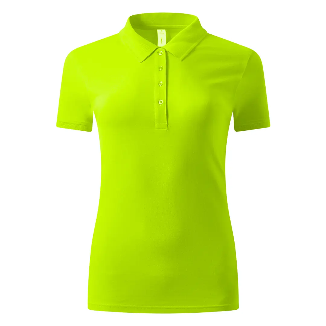 SUNNY, ženska polo majica, 180 g/m2, svetlo zelena