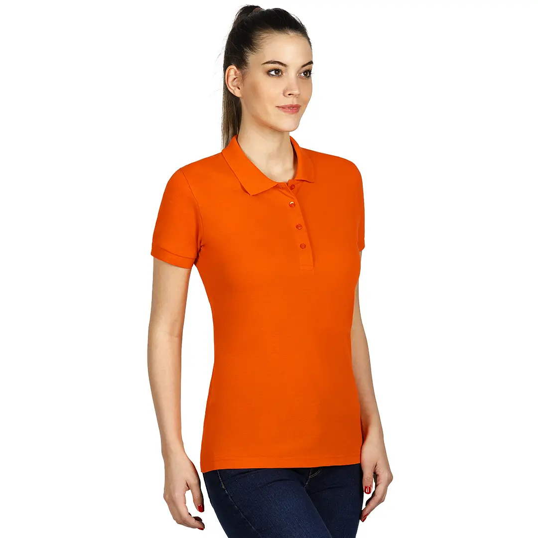 SUNNY, ženska polo majica, 180 g/m2, narandžasta